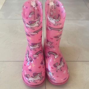 Girls rain boots size 12
